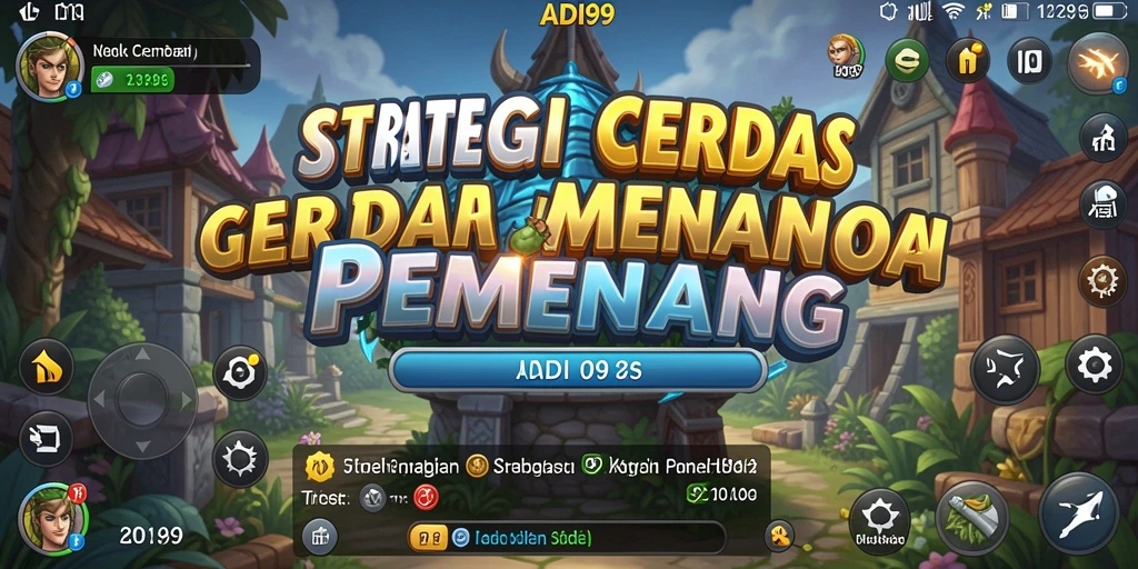 Gameplay ADI99 yang penuh strategi dan kompetisi.