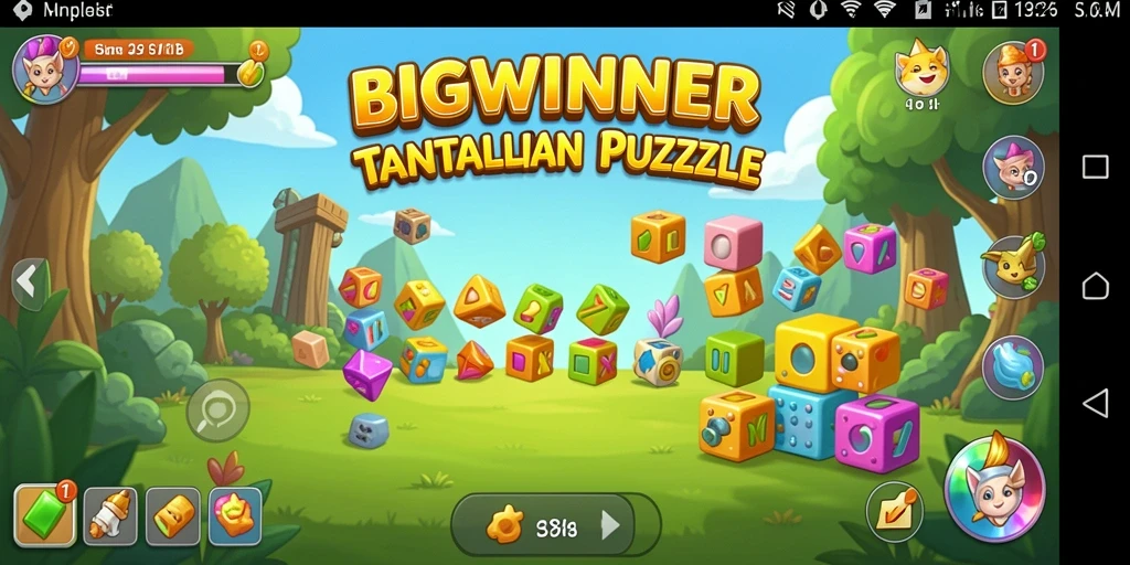 Tampilan gameplay BIGWINNER yang seru dan penuh tantangan.
