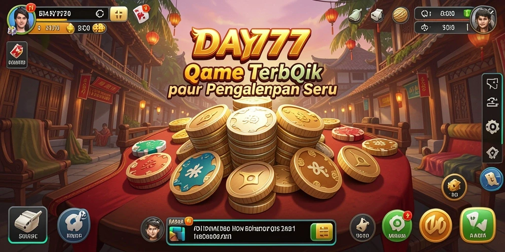 Gameplay seru QiuQiu di DAY777 dengan grafis menawan.