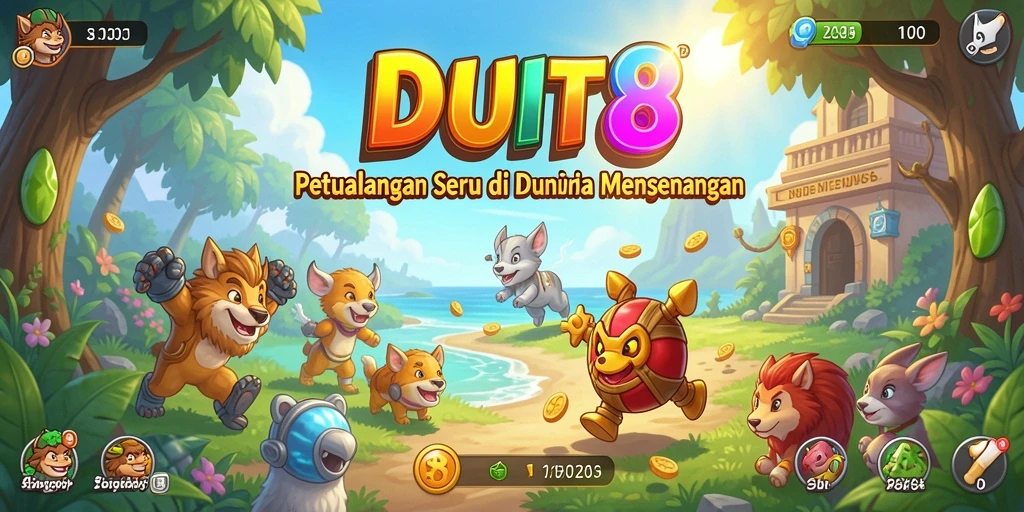 Gameplay seru dan penuh tantangan dari DUIT8.