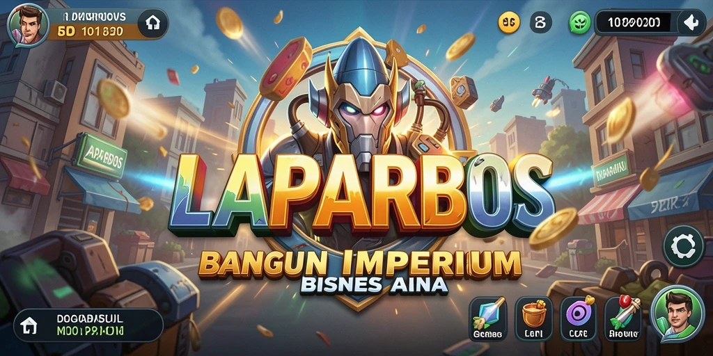 Tampilan menarik dari gameplay LAPARBOS yang penuh strategi.