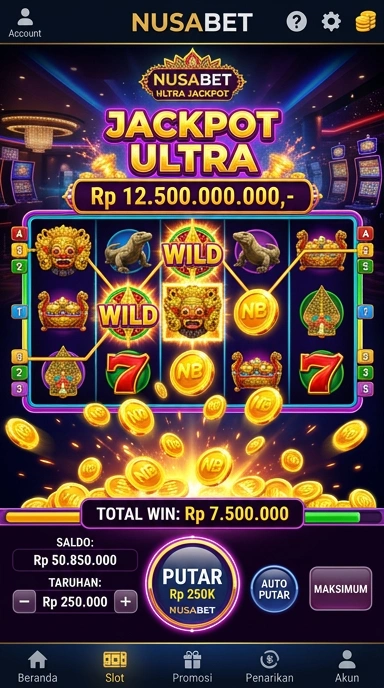 Menu kategori aplikasi yang lengkap dalam nusabet untuk memudahkan pencarian.